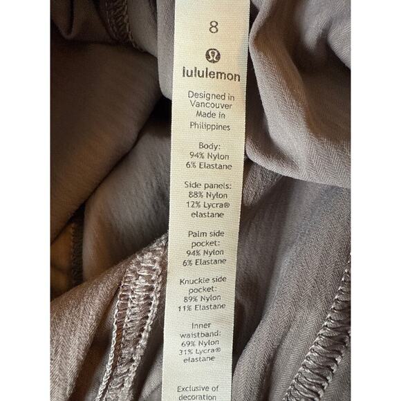Lululemon Beyond the Studio Jogger Womens Size 8 Lunar Rock - Picture 9 of 10